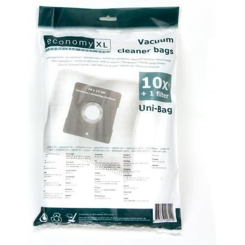 economy XL Lot de 10 sacs d'aspirateur UNI-Bag on Productcaster.