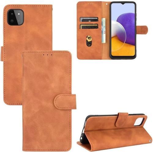 Compatible Avec Coque Samsung Galaxy A22 5g, Portefeuille Etui Cuir... on Productcaster.