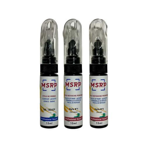 Msrp France - Kit Stylo Retouche Peinture Voiture Pour Mitsubishi W... on Productcaster.