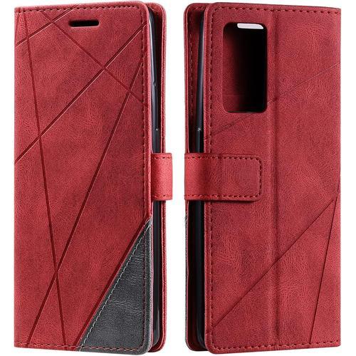 Coque Pour Oppo Reno 6 Pro 5g, Rabat Portefeuille De Protection Cui... on Productcaster.