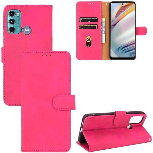 Compatible Avec Coque Moto G40 Fusion, Portefeuille Etui Cuir Magné... on Productcaster.