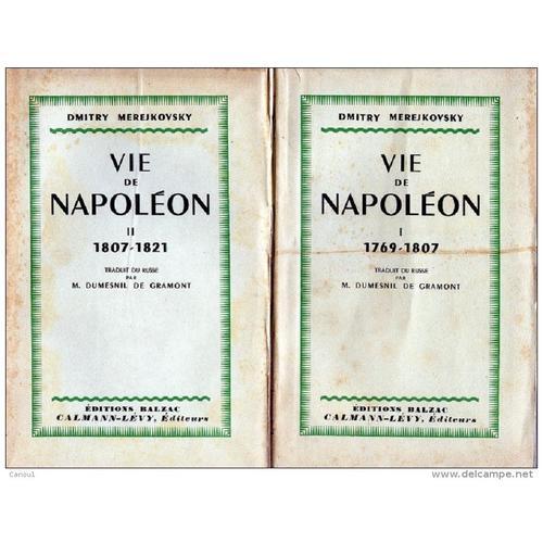 Dmitri Merejkovsky Vie De Napoleon Complet Des 2 Tomes 1930 Dmitri ... on Productcaster.