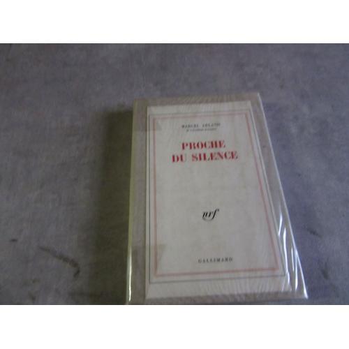 Marcel Arland Proche Du Silence Gallimard 1973 Exemplaire Bibliothe... on Productcaster.