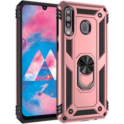 Coque Samsung Galaxy M30 Avec Aimant Anneau Support, 360° Double Co... on Productcaster.