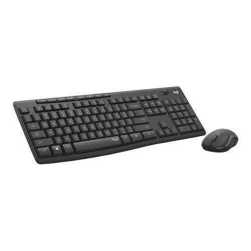 Logitech MK295 Silent - Ensemble clavier et souris - sans fil - 2.4... on Productcaster.