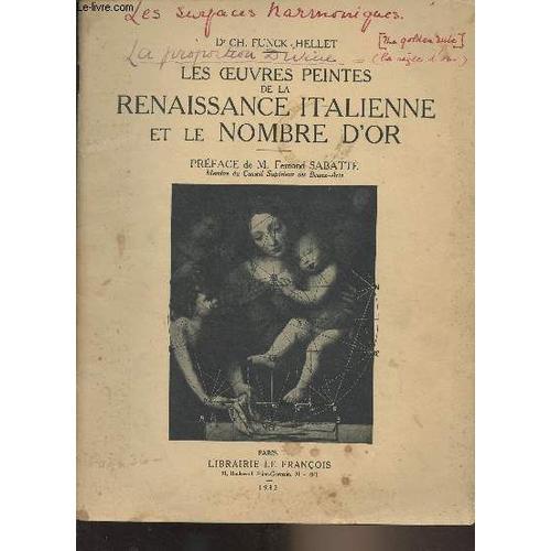 Les Oeuvres Peintes De La Renaissance Italienne Et Le Nombre D Or on Productcaster.