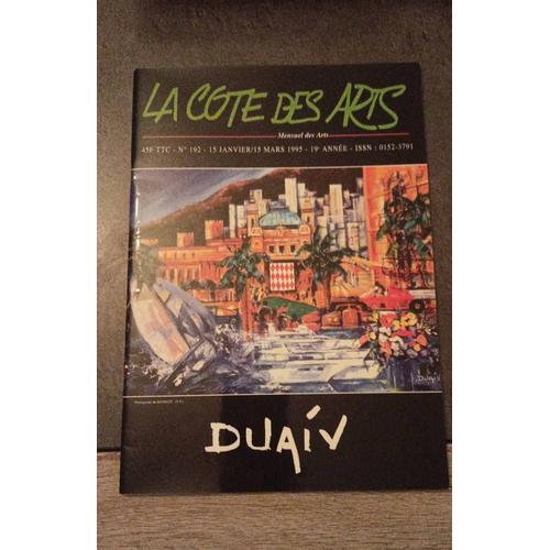 La Cote Des Arts , Mensuel Des Arts , 15 Janvier / 15 Mars 1995 , D... on Productcaster.