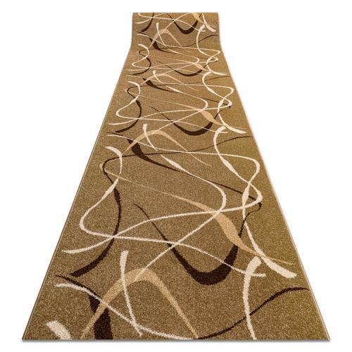 80x860 Cm Tapis De Couloir Karmel Fryz - Choco Noix 80 Cm on Productcaster.