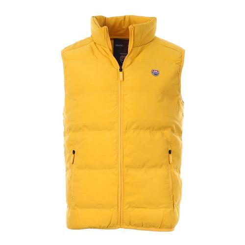 Doudoune Sans Manche Jaune Homme C17 Milton on Productcaster.