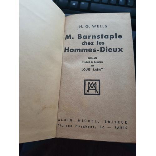 M. Barnstaple Chez Les Hommes-Dieux on Productcaster.