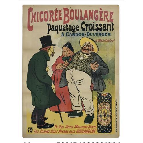 Affiche Chicorée Boulangère on Productcaster.