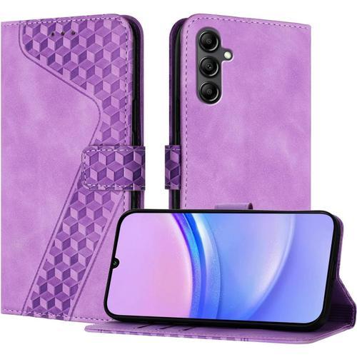 Coque Pour Samsung Galaxy A15 4g/5g, Étui Housse Protection En Cuir... on Productcaster.