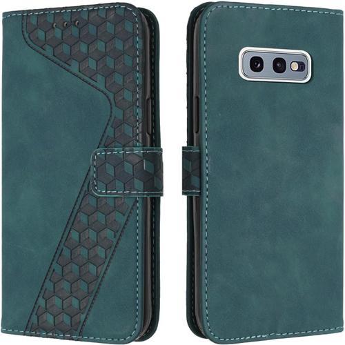 Coque Pour Samsung Galaxy S10e, Étui Housse Protection En Cuir Pu P... on Productcaster.