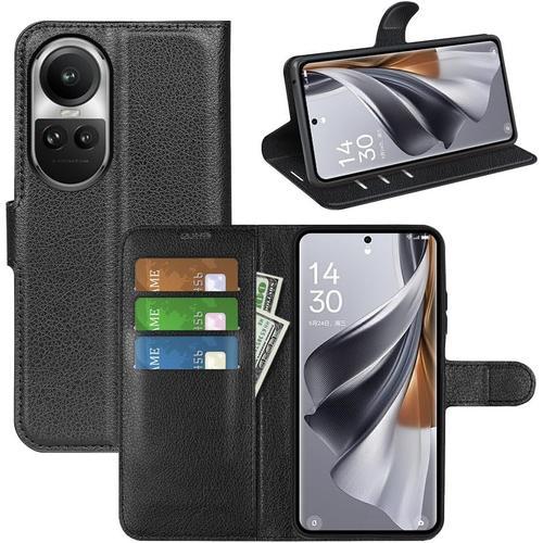 Coque Pour Oppo Reno 10 / Reno 10 Pro, Antichoc Portefeuille Étui H... on Productcaster.