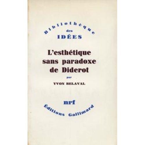 L'esthétique Sans Paradoxe De Diderot on Productcaster.