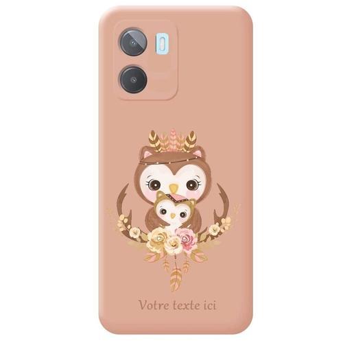 Coque Rose Oppo A77 Chouette Maman on Productcaster.