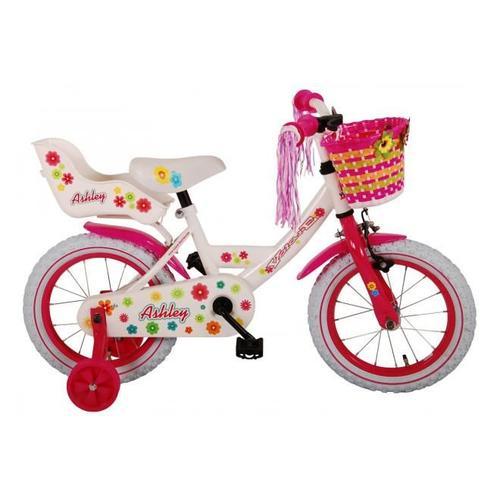 Vélo Pour Enfants Volare Ashley - Filles - 14 Pouces - Blanc - 95% ... on Productcaster.