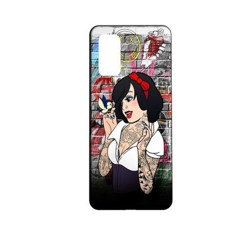 Coque Pour Xiaomi Redmi Note 11 5g Princesse Punk Rock Blanche Neig... on Productcaster.