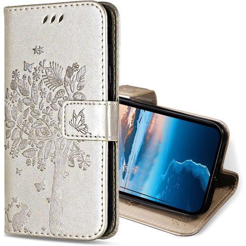 Coque Pour Iphone 13 Pro, Etui Protection Housse Premium En Cuir Pu... on Productcaster.