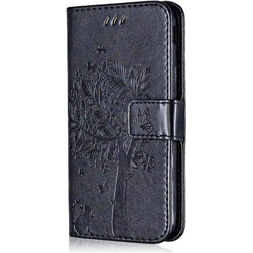 Coque Pour Huawei Mate 20 Pro, Etui En Cuir Pu Portefeuille, Antich... on Productcaster.