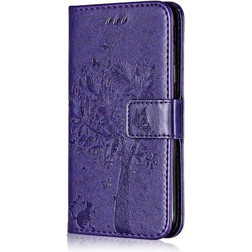 Coque Pour Iphone 11 Pro, Etui En Cuir Pu Portefeuille, Antichoc Fl... on Productcaster.