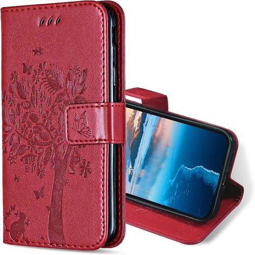 Coque Pour Oppo A94 5g, Etui Protection Housse Premium En Cuir Pu, ... on Productcaster.