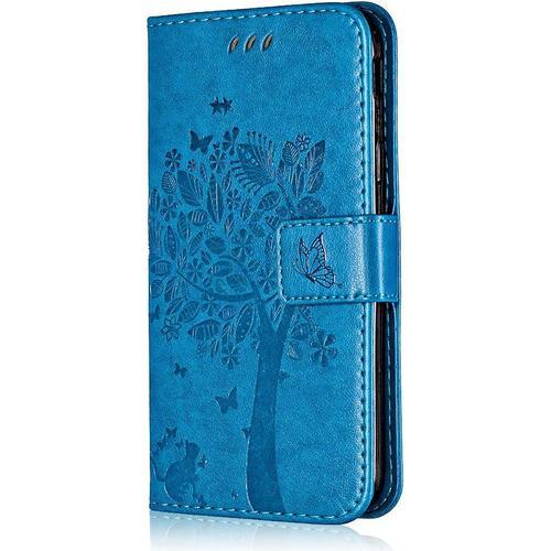 Coque Pour Galaxy J5 2017, Etui En Cuir Pu Portefeuille, Antichoc F... on Productcaster.