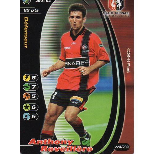 224 / 230 - Carte France Foot - 2001 / 2002 - Anthony Reveillere - ... on Productcaster.