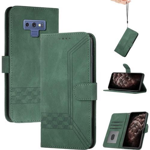 Coque Pour Samsung Galaxy Note 9,Portefeuille Étui Housse En Cuir P... on Productcaster.