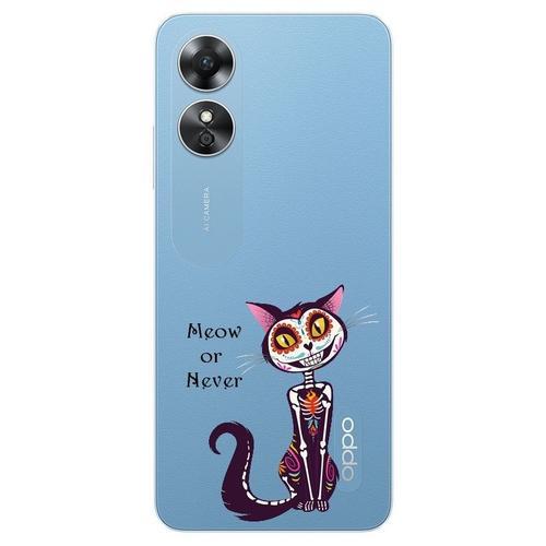 Coque Oppo A17 Chat Calavera on Productcaster.