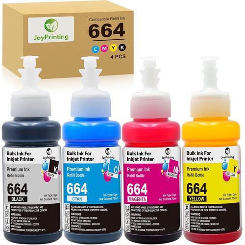 664 Cartouche Encre Compatible pour Epson T664 T6641 Bouteille d' E... on Productcaster.