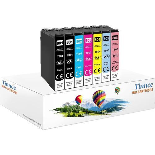 7er-Pack T0807 Multipack Cartouche d'encre Compatible pour Epson 80... on Productcaster.