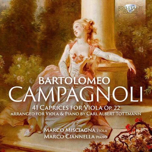 Campagnoli / Misciagna / Ciannella - 41 Caprices For Viola Op.22 Ar... on Productcaster.