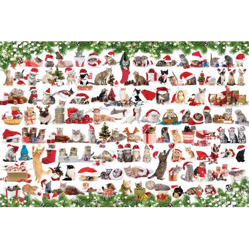 Holiday Cats Tin - Puzzle 1000 Pièces on Productcaster.