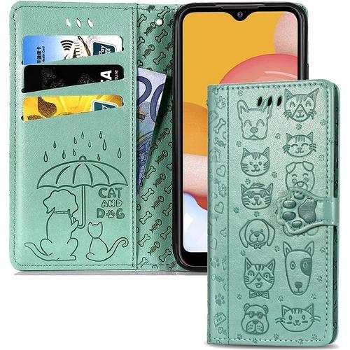 Coque Pour Motorola Moto G53 5g, Porte Carte Cuir Pu Portefeuille M... on Productcaster.