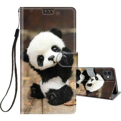 Coque Pour Iphone 11 Cuir A Rabat Etui Folio Portefeuille Pour Fill... on Productcaster.