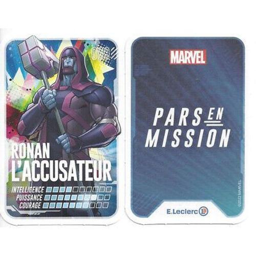 Carte Marvel Ronan L'accusateur 089 Leclerc 2022 on Productcaster.