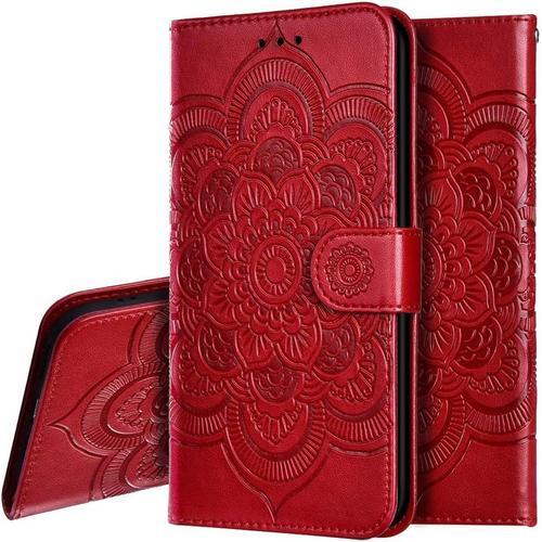 Coque Compatible Avec Samsung Galaxy A34 5g, Flip Housse Embossed C... on Productcaster.