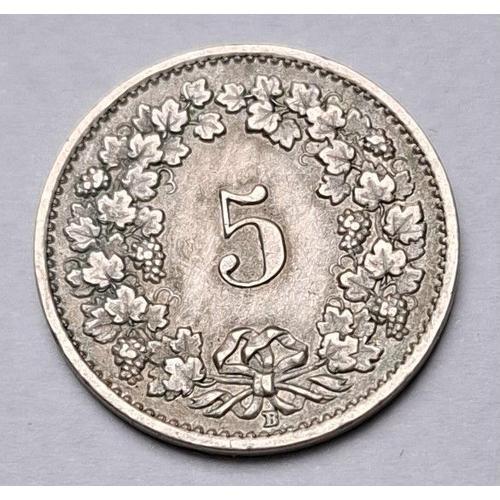 Pièce De Monnaie 5 Centimes Tête De Libertas 1920 Suisse on Productcaster.