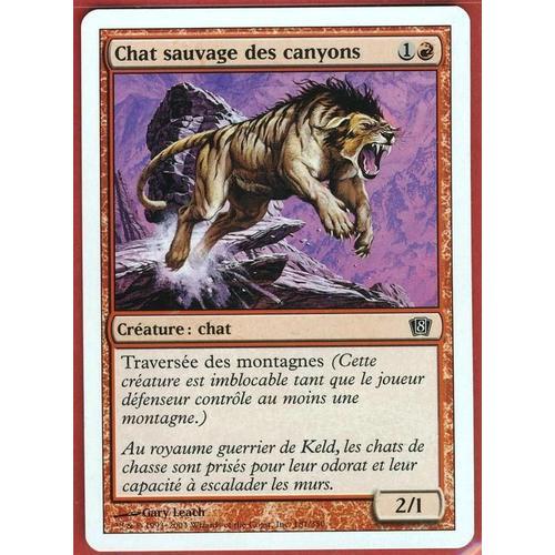 Chat Sauvage Des Canyons - 8ème Édition - Magic on Productcaster.