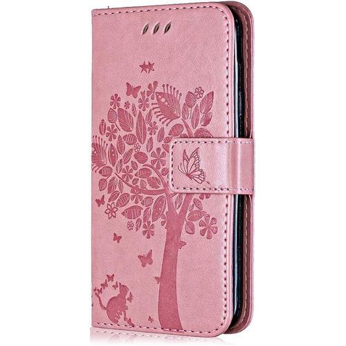 Coque Pour Lg G8x Thinq, Conber Etui En Cuir Pu Portefeuille, Antic... on Productcaster.