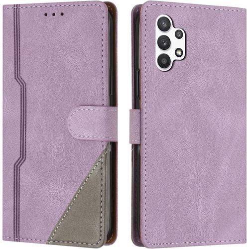 Coque Pour Samsung Galaxy A32 5g, Housse Etui Portefeuille Cuir Mul... on Productcaster.