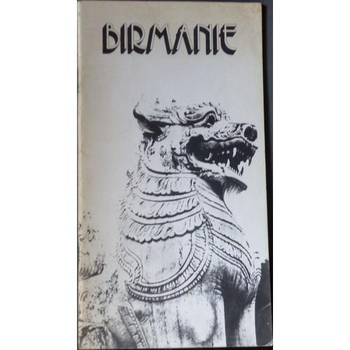 Birmanie Guide Touristique Nouvelles Frontières 1976 on Productcaster.