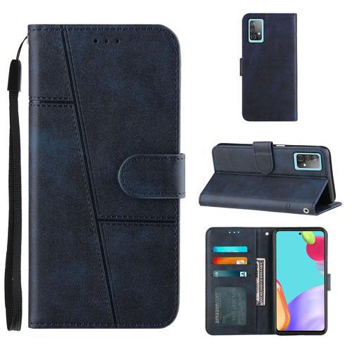 Coque Porte Cartes Oppo A72,Housse En Cuir Pu Pochette Portefeuille... on Productcaster.