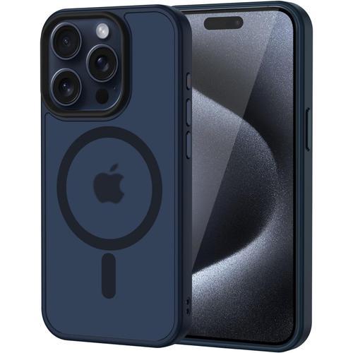 Coque Pour Iphone 15 Pro Max Magnétique Compatible Avec Magsafe, Ét... on Productcaster.