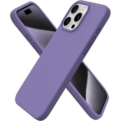 Coque Pour Iphone 15 Pro Max, Case En Silicone Liquide Compatible A... on Productcaster.