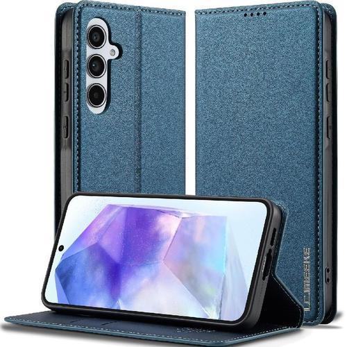 Flip Étui Pour Samsung Galaxy A14 4g/5g Cuir Mince Pu Porte-Cartes ... on Productcaster.