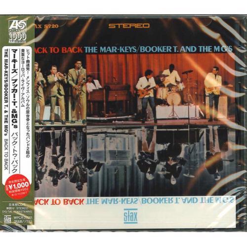 The Markeys / Booker T. & The Mg’S : Back To Back (Import Japon) on Productcaster.