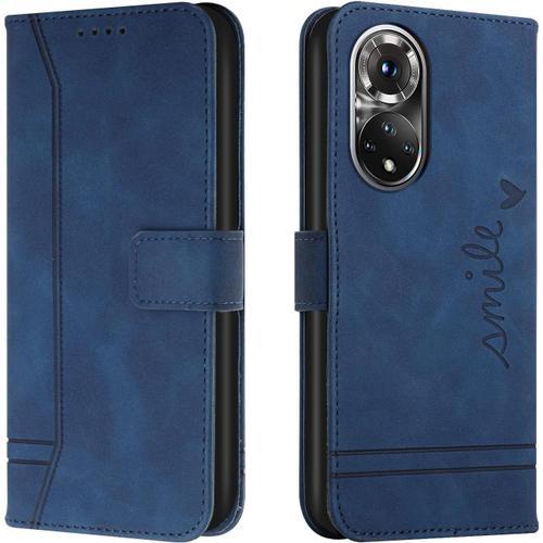 Coque Pour Honor 50 Pro, Etui Cuir Avec Magnetique, Flip Pochette H... on Productcaster.