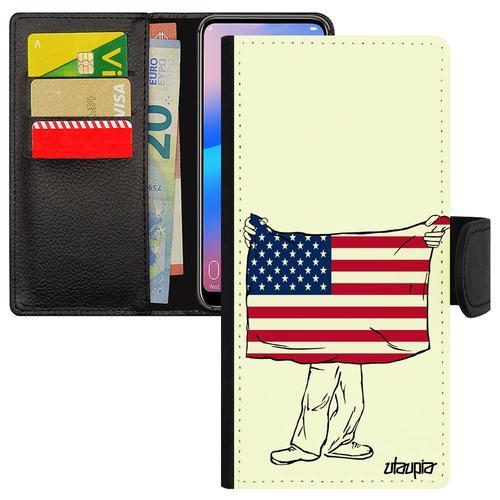 Coque Iphone 14+ Plus Drapeau Etats Unis Usa Americain Foot Motif J... on Productcaster.